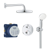 34727000 Grohe Grohtherm Perfect shower set met Tempesta 201 Chroom 