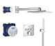 Grohe 34706000 Grohtherm SmartControl Perfect shower set met Rainshower 310 SmartActive Cube Chroom