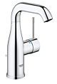 23462001 Grohe Essence Wastafelmengkraan M-Size Chroom