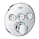 29121000 Grohe Grohtherm Smartcontrol Thermostatisch Inbouwmengkraan met Omstelling Chroom